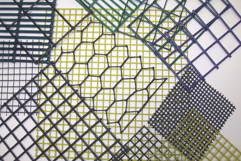A Variety of PVC Coated Wire Mesh Designs from Direct Metals
